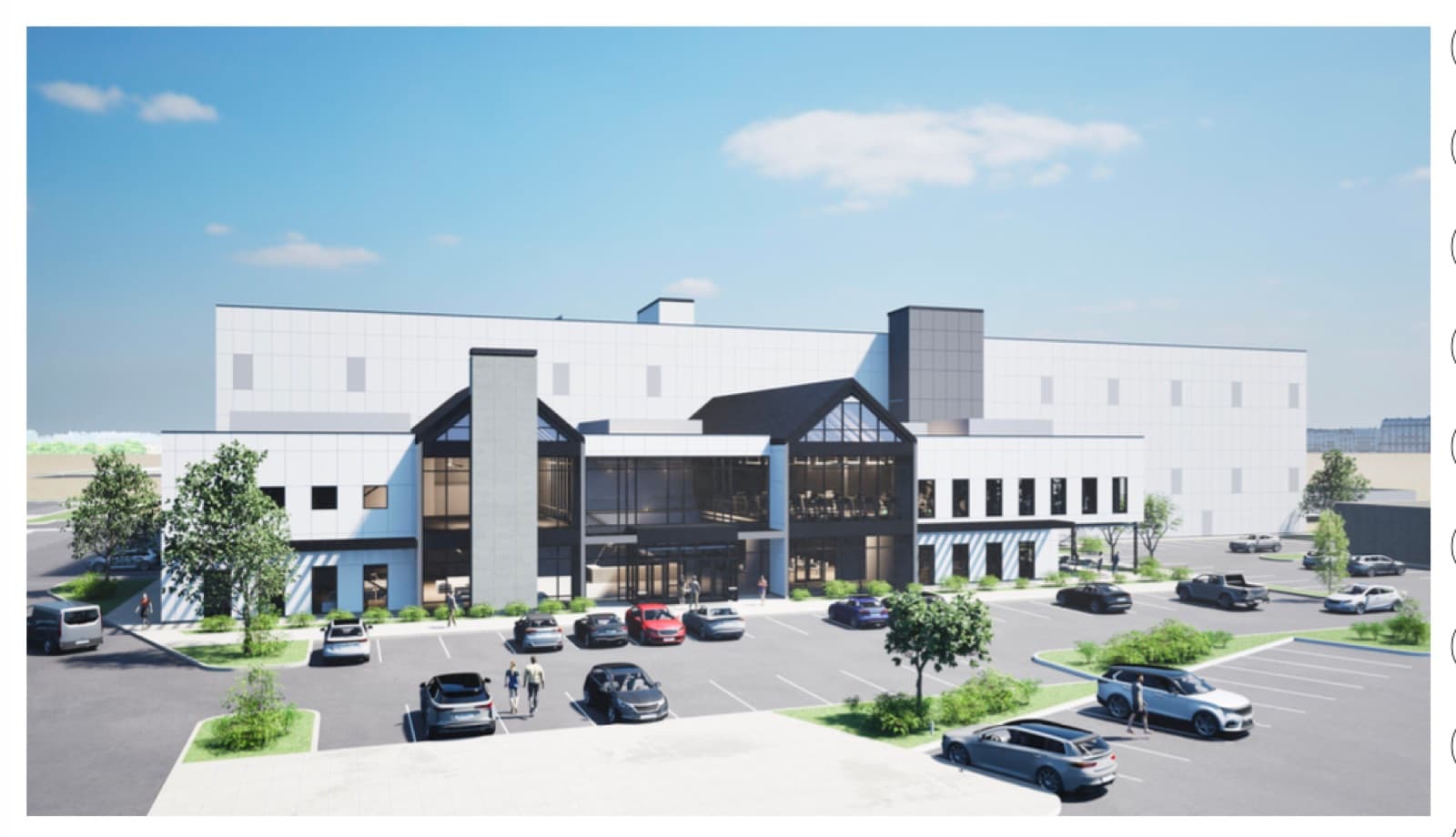 Utah Pickleball Center exterior rendering